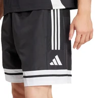 Spodenki męskie - Spodenki męskie ADIDAS Squadra 25 DT czarne - miniaturka - grafika 1