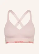 Biustonosze - Calvin Klein Gorset Icon rosa - miniaturka - grafika 1
