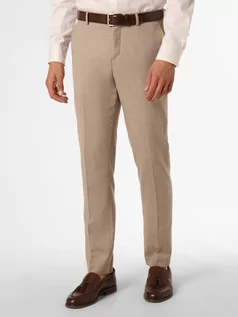 Spodnie męskie - Selected - Męskie spodnie od garnituru modułowego  Neil, beżowy - grafika 1