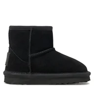 Buty dla dziewczynek - Śniegowce Mjuka Yukon NYUKO201Q Czarny - miniaturka - grafika 1