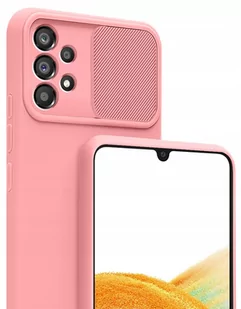 Etui SILICONE CamShield + Szkło do Samsung A33 5G - Etui i futerały do telefonów - miniaturka - grafika 1