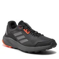 Buty trekkingowe męskie - Buty do biegania adidas Terrex Trail Rider Trail Running IF0385 Szary - miniaturka - grafika 1