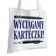 Torby i wózki na zakupy - Torba Bawełniana biała dla Nauczyciela Na Prezent ekologiczna Trwały Nadruk - miniaturka - grafika 1