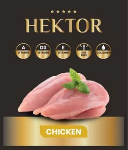 Karma Premium Hektor baton dla psa z drobiem 10x900g - Mokra karma dla psów - miniaturka - grafika 1