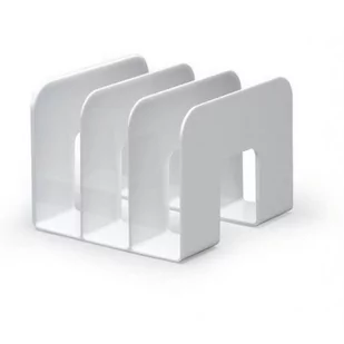 Biały pojemnik na dokumenty Durable trend A4 - Pojemniki biurowe - miniaturka - grafika 1