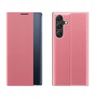 Etui i futerały do telefonów - Etui New Sleep Case pokrowiec z klapką z funkcją podstawki na Samsung Galaxy A36 - różowe - miniaturka - grafika 1