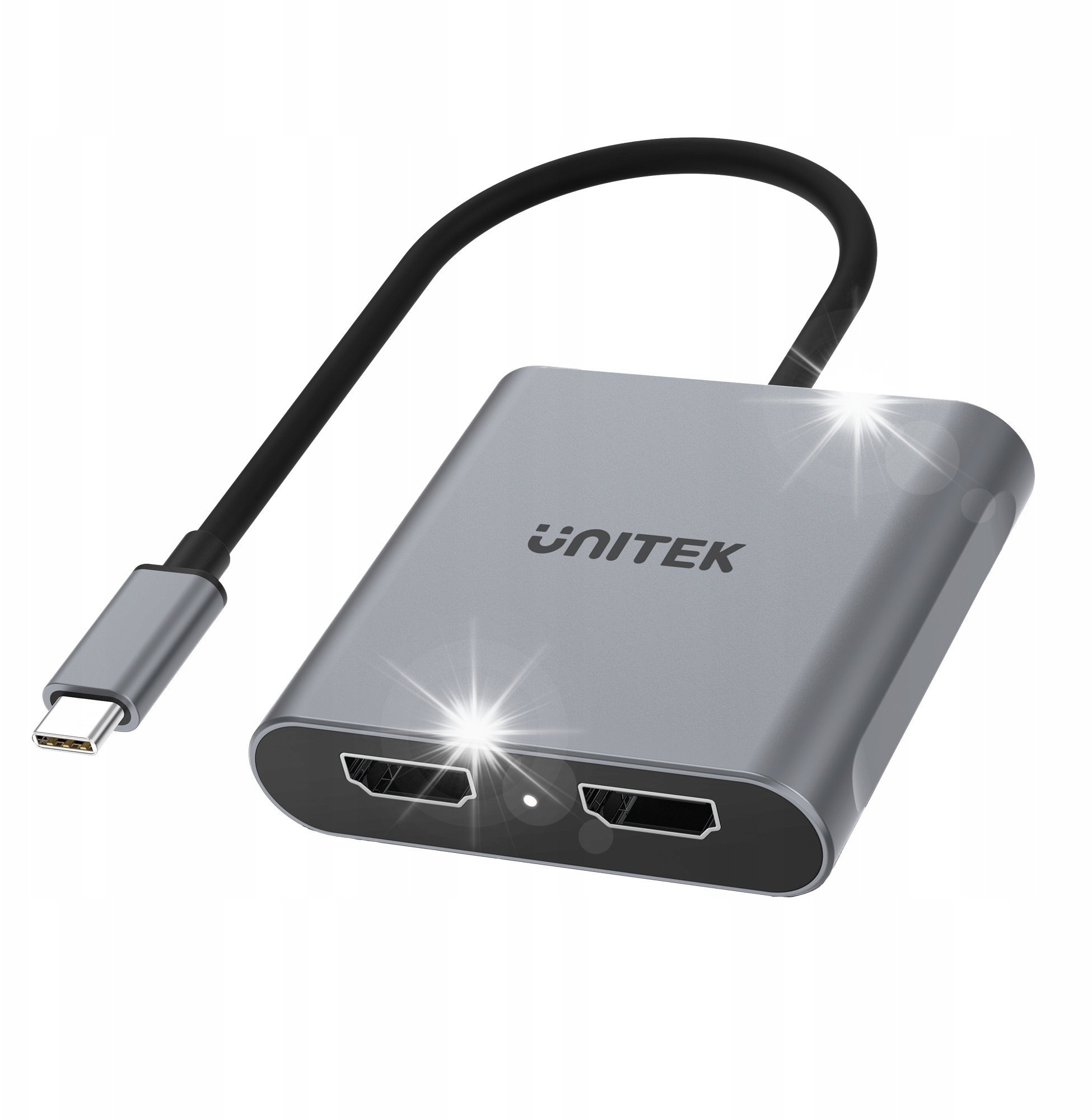 Adapter USB Unitek Unitek Adapter USB-C na 2x HDMI 4K MST