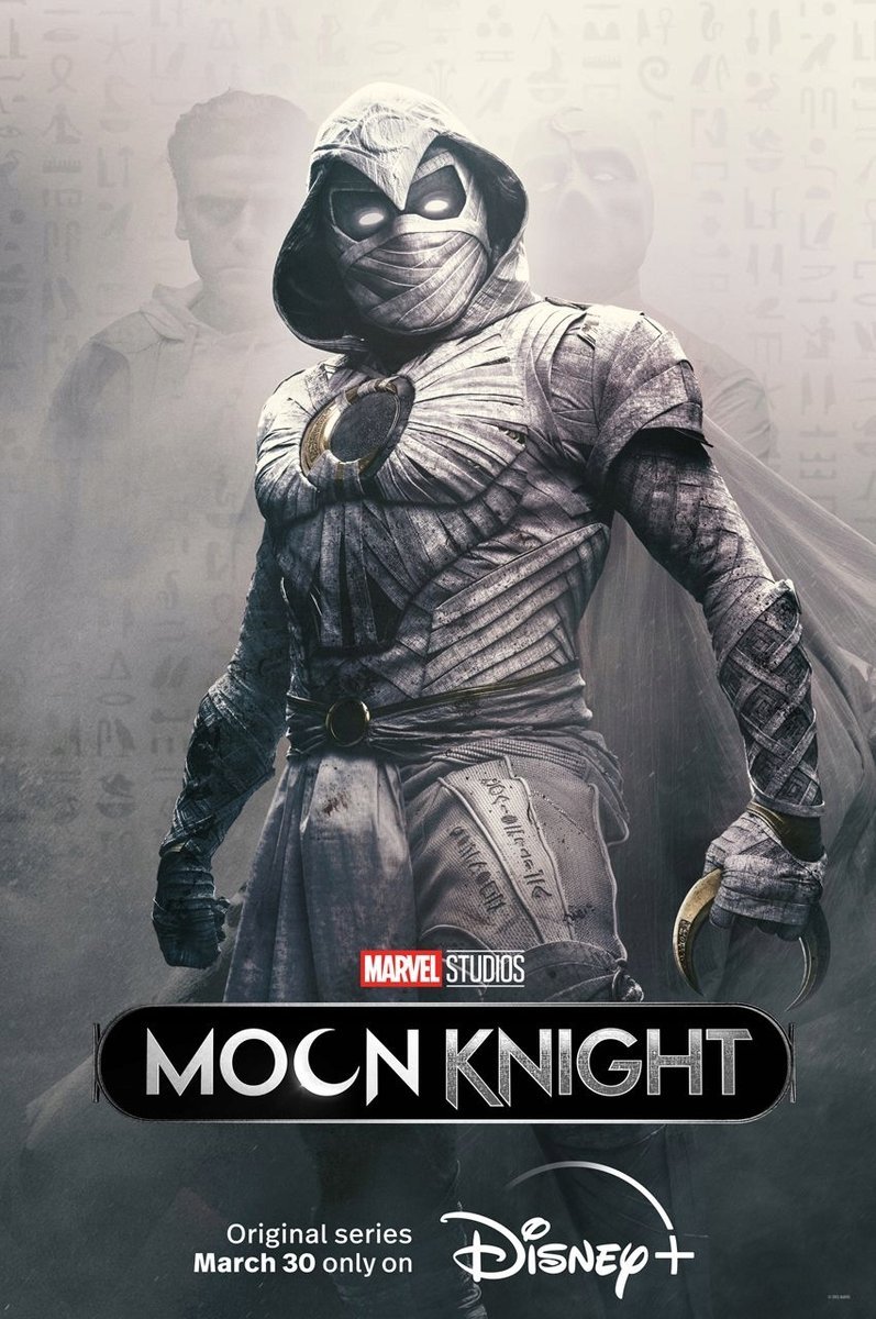 PODKŁADKA POD MYSZ Z Nadrukiem 22x18 cm Moon Knight Marvel Tekst Prezent