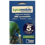 Startery i doładowania - Lycamobile Starter Lycamobile 5 zł - miniaturka - grafika 1