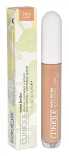 Clinique Even Better All-Over Concealer + Eraser korektor maskujący odcień CN 52 Neutral 6 ml - Korektory do twarzy - miniaturka - grafika 1