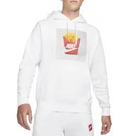 Bluzy sportowe męskie - Bluza Nike Sportswear DM2274-100 - biała - miniaturka - grafika 1