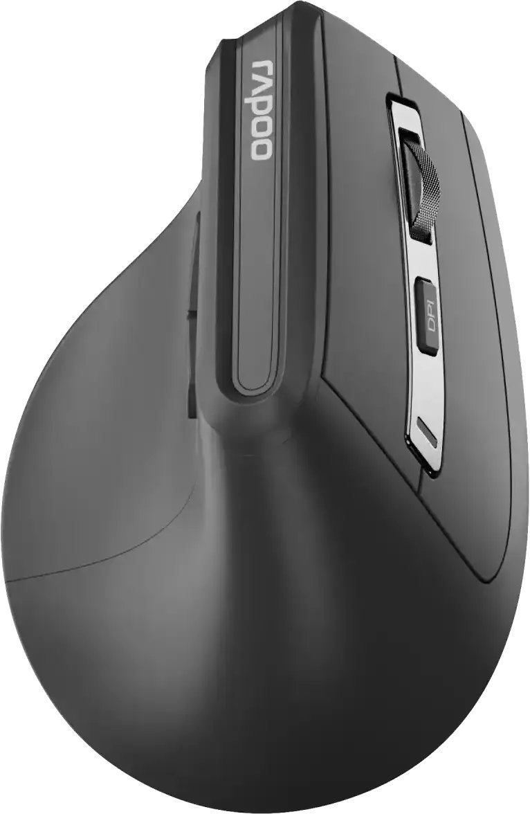 Mysz Rapoo EV310M ciemnoszary Wireless Ergonomic Mouse