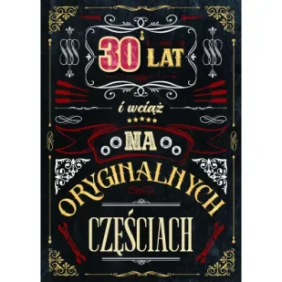 Armin Style Karnet urodziny 30 - Kartki okolicznościowe i zaproszenia - miniaturka - grafika 1