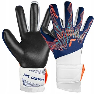 Rękawice Reusch Pure Contact Silver Junior 54 72 200 4848 granatowy 7 - Piłka nożna - miniaturka - grafika 1
