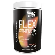 Witaminy i minerały - Activlab Run&Bike Flex Complete, wsparcie stawów, smak brzoskwiniowy, 400 g - miniaturka - grafika 1