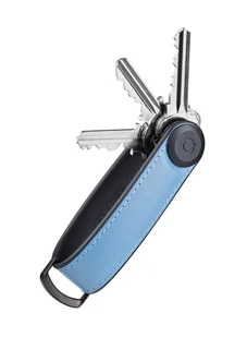 Skórzane etui organizer na klucze Orbitkey Hybrid Leather - lake blue - Torby szkolne - miniaturka - grafika 2