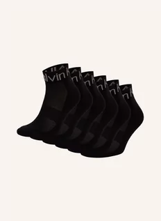Skarpetki damskie - Calvin Klein Skarpety, 6 Par schwarz - grafika 1