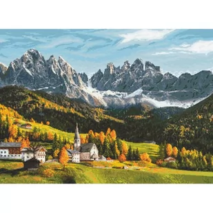 Zestaw Do Haftu - Góry Jesienią Barwione - Pasmanteria - miniaturka - grafika 1