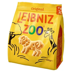 Leibniz Herbatniki ZOO 100g CLEI.9140 - Ciastka - miniaturka - grafika 1