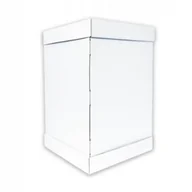 Dodatki do ciast w proszku - Opakowanie wysoki tort pietrowy wysoki 34x34x45cm karton /10 szt - miniaturka - grafika 1