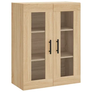 Witrynka, dąb sonoma, 69,5x34x180 cm, materiał drewnopochodny Lumarko! - Witryny Witrynka, dąb sonoma, 69,5x34x180 cm, materiał drewnopochodny Lumarko! - Witryny - miniaturka - grafika 6