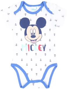 Białe body niemowlęce Myszka Mickey DISNEY 6 m 68 cm - Body dla niemowląt - miniaturka - grafika 1