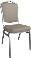 Fotele i krzesła biurowe - Krzesło Vega bankietowe konferencyjne stelaż szary MG09 - miniaturka - grafika 1