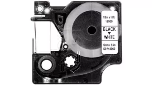 Dymo oryginalny taśma do drukarek etykiet 16960 S0718070 czarny druk/biały - Taśmy do drukarek barwiące - miniaturka - grafika 4