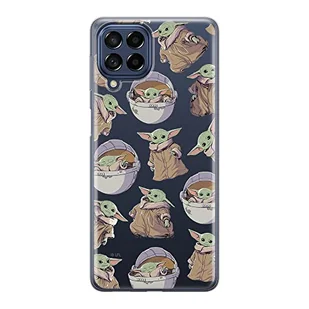 ERT GROUP etui na telefon Samsung M33 5G, case oryginalny i oficjalnie licencjonowany przez Star Wars, wzór Baby Yoda 028, optymalnie dopasowane, plecki z TPU częściowo przeźroczyste - Etui i futerały do telefonów - miniaturka - grafika 1