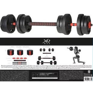 Sztanga i hantle, zestaw 3-w-1, 20 kg Lumarko! - Sztangi - miniaturka - grafika 3