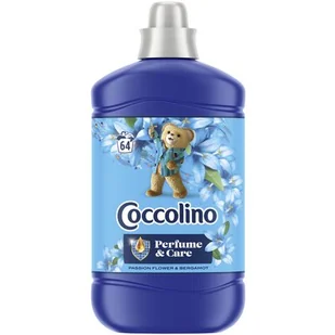 Coccolino Passion Flower & Bergamot Płyn do płukania tkanin koncentrat 1600 ml (64 prania) - Środki do prania - miniaturka - grafika 1
