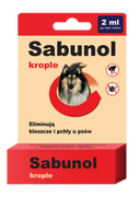 Dr Seidla Laboratorium Sabunol - Krople przeciw pchłom i kleszczom 2ml