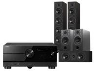 Kino domowe - Yamaha RX-A8A (czarny) + Diva 6 + 3 + 7 (czarny) - miniaturka - grafika 1