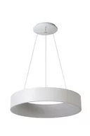 Lampy sufitowe - Lucide talowe lampy wiszące LED-średnica 45,5 cm-leddim. - 1 X 42 W 3000 K, aluminium, zintegrowane, 42 W, biały, 60 x 60 x 142 cm 46400/42/31 - miniaturka - grafika 1