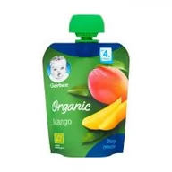 Desery dla dzieci - GERBER ORGANIC Tubka Mango 90 g - miniaturka - grafika 1