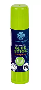 ASTRA Klej w sztyfcie ASTRAPEN transparent 15g AE538AST - Kleje biurowe - miniaturka - grafika 1