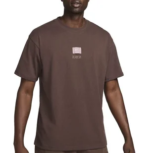 Koszulka Nike Sportswear Max90 FZ5392-237 - brązowa - Koszulki męskie - miniaturka - grafika 1