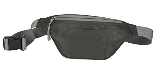 Travelon Travelon Top Zip Waist Pack Travelon Top Zip Waist Pack, czarny - antracyt - jeden rozmiar