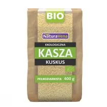 NATURAVENA NATURAVENA EKOLOGICZNA KASZA KUSKUS 400G Zakupy dla domu i biura! 41983370 - Kasza - miniaturka - grafika 1