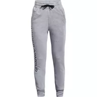 Spodnie i spodenki dla dziewczynek - Spodnie dresowe dziewczęce Under Armour Rival Fleece Joggers - miniaturka - grafika 1