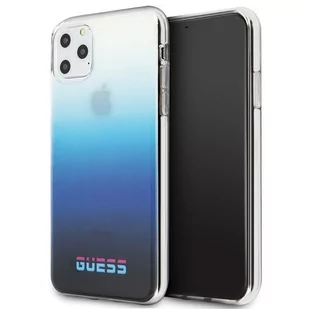 Guess Obudowa dla telefonów komórkowych California pro Apple iPhone 11 Pro Max GUHCN65DGCNA Niebieski - Etui i futerały do telefonów - miniaturka - grafika 1