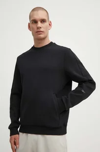 Reebok bluza Active Collective męska kolor czarny gładka 100075328 - Bluzy męskie - miniaturka - grafika 1