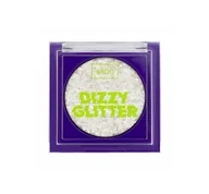 Cienie do powiek - WIBO DIZZY GLITTER BROKATOWY CIEŃ DO POWIEK 1 SREBRNY - miniaturka - grafika 1