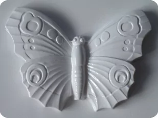 Forma do odlewów gipsu, motyl, 1 element - Akcesoria rzeźbiarskie - miniaturka - grafika 1