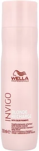 Wella Invigo Blonde Recharge | Szampon do włosów blond 250ml - Szampony do włosów - miniaturka - grafika 2