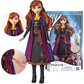 Lalki dla dziewczynek - Lalka Hasbro Podświetlana suknia Anny Frozen - miniaturka - grafika 1