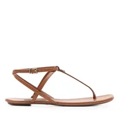 Sandały damskie - Sandały Gino Rossi GIANNA-01W3-004 Brązowy - miniaturka - grafika 1