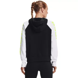 Bluza damska Under Armour Rival Fleece CB Hoodie - Bluzy sportowe damskie - miniaturka - grafika 2