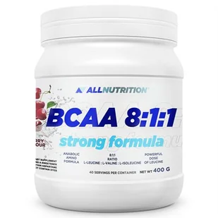 Allnutrition Bcaa 8:1:1 Strong Formula 400g Cytryna - Aminokwasy - miniaturka - grafika 1