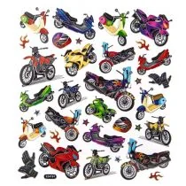 Dalprint Naklejki motocykle - Zabawki kreatywne - miniaturka - grafika 1